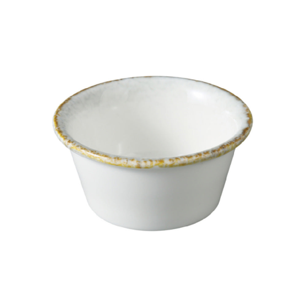 Yanco IB-303 - Iris Blue Sauce Dish, 3 1/8" X 1 1/2", 3 Oz