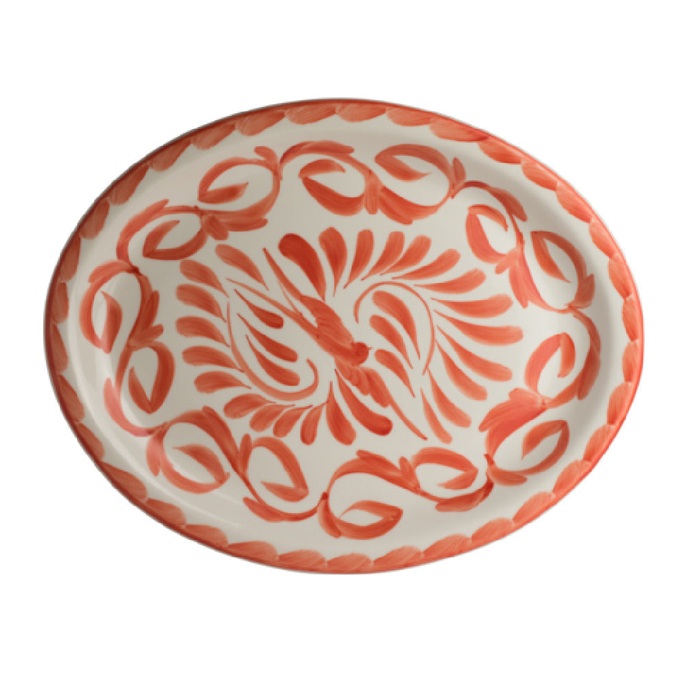 Steelite A121P142 Platter Oval Rolled Edge 12.25" X 9.125" Puebla