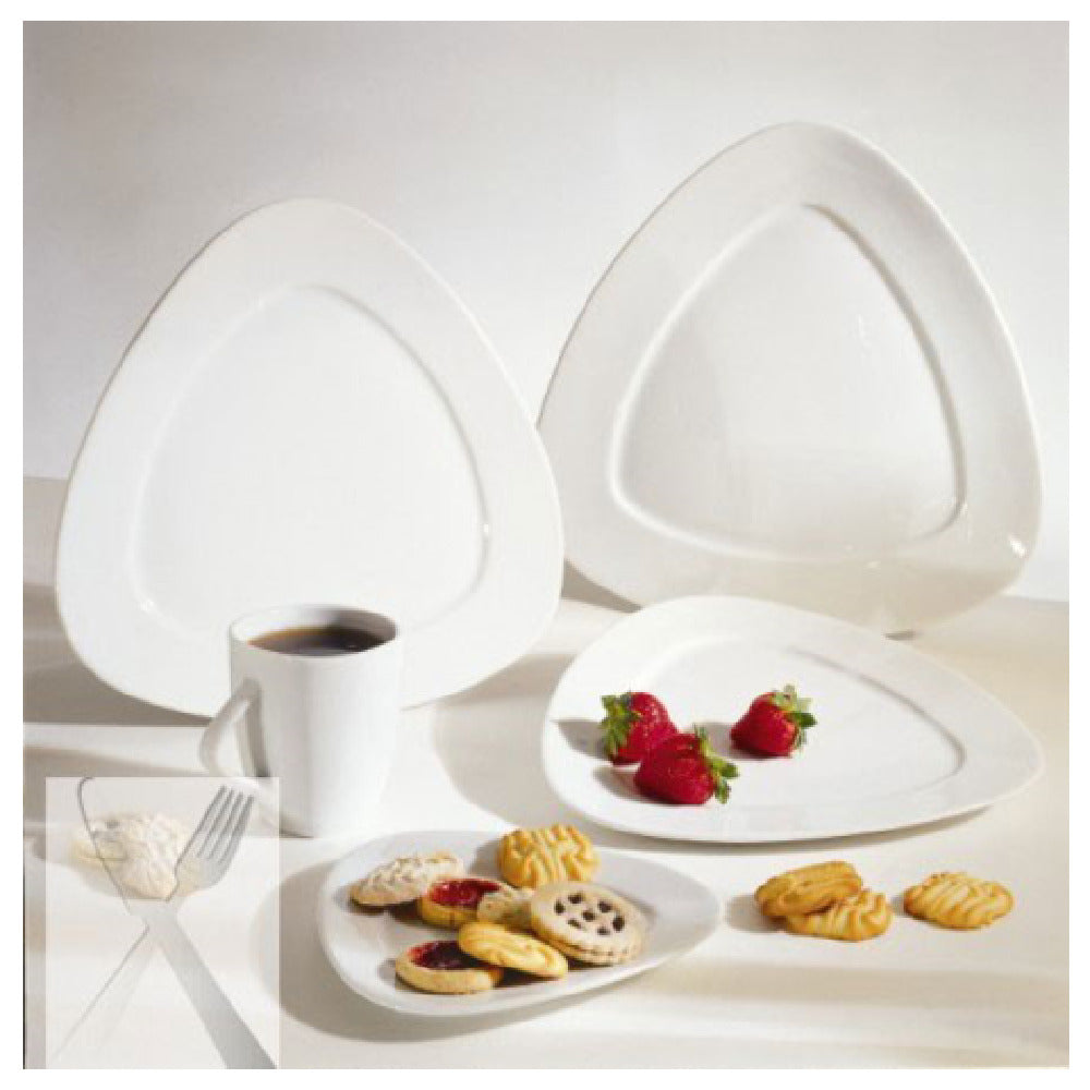 10 Strawberry St WT-7TRI - Salad/Dessert Plate, 7-1/2", Triangle