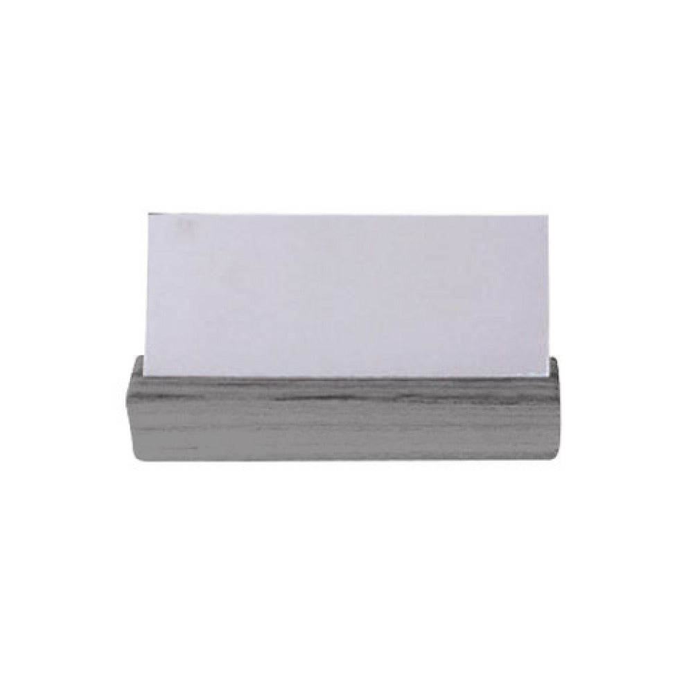 Steelite DWFB11524GW Small Card Holder 1" X 1" X 3.5"H Wood