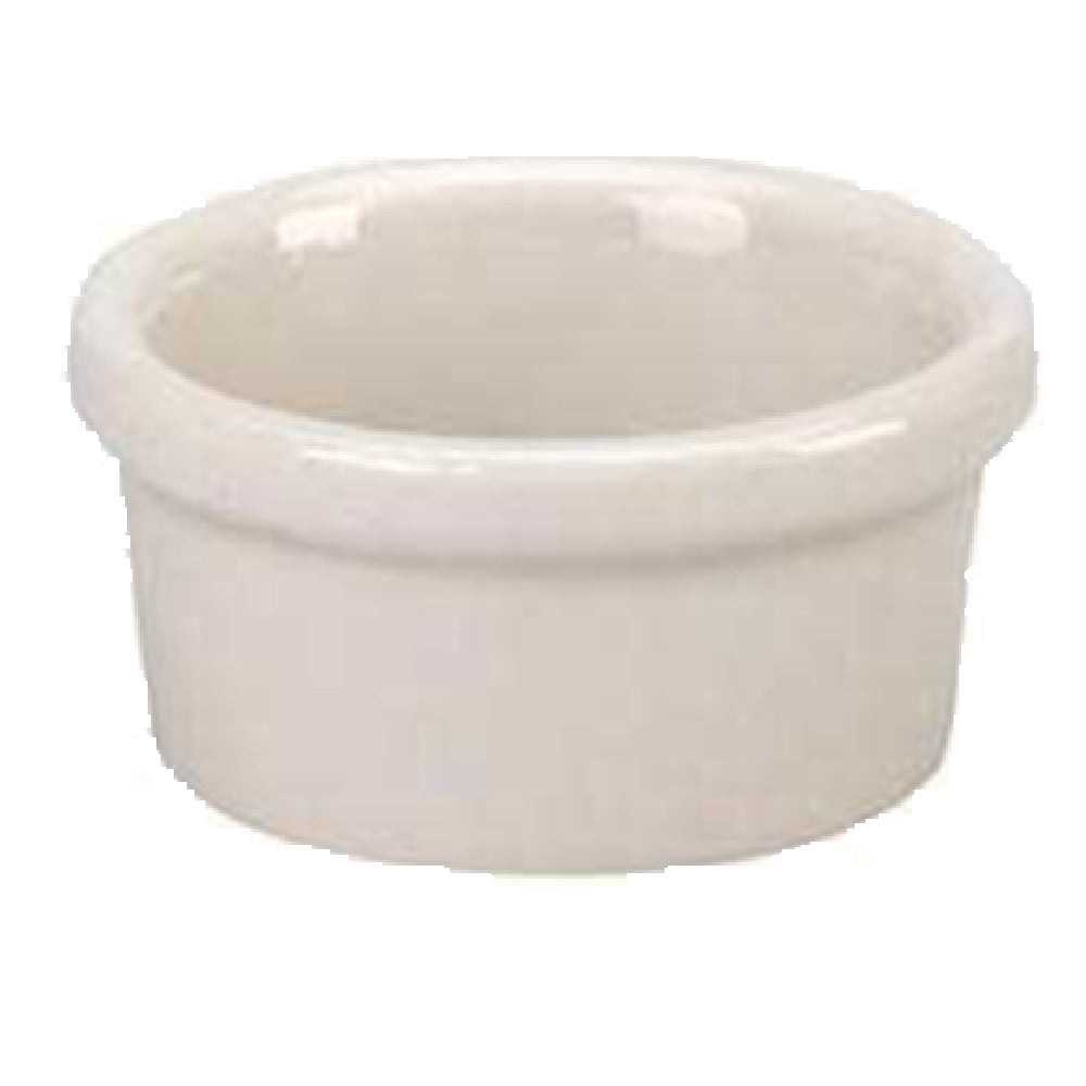 Vertex China RMK-25-W Ramekin 2-1/2 Oz. 3" Dia. X 1-1/2"H