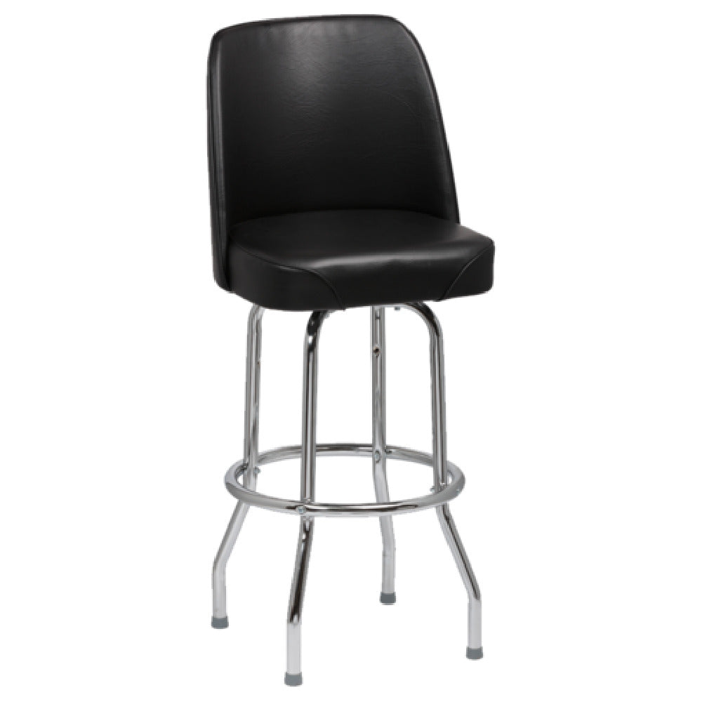 Royal ROY 7721 B - Bucket Bar Stool, High Back, Heavy Foam Padded Waterfall Seat