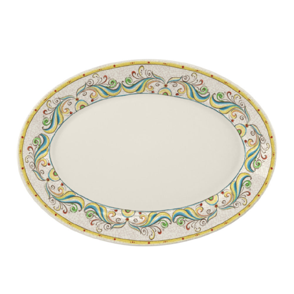 Steelite HL15563911 Rolled Edge Oval Platter 11.75" X 8.0" RE & NR