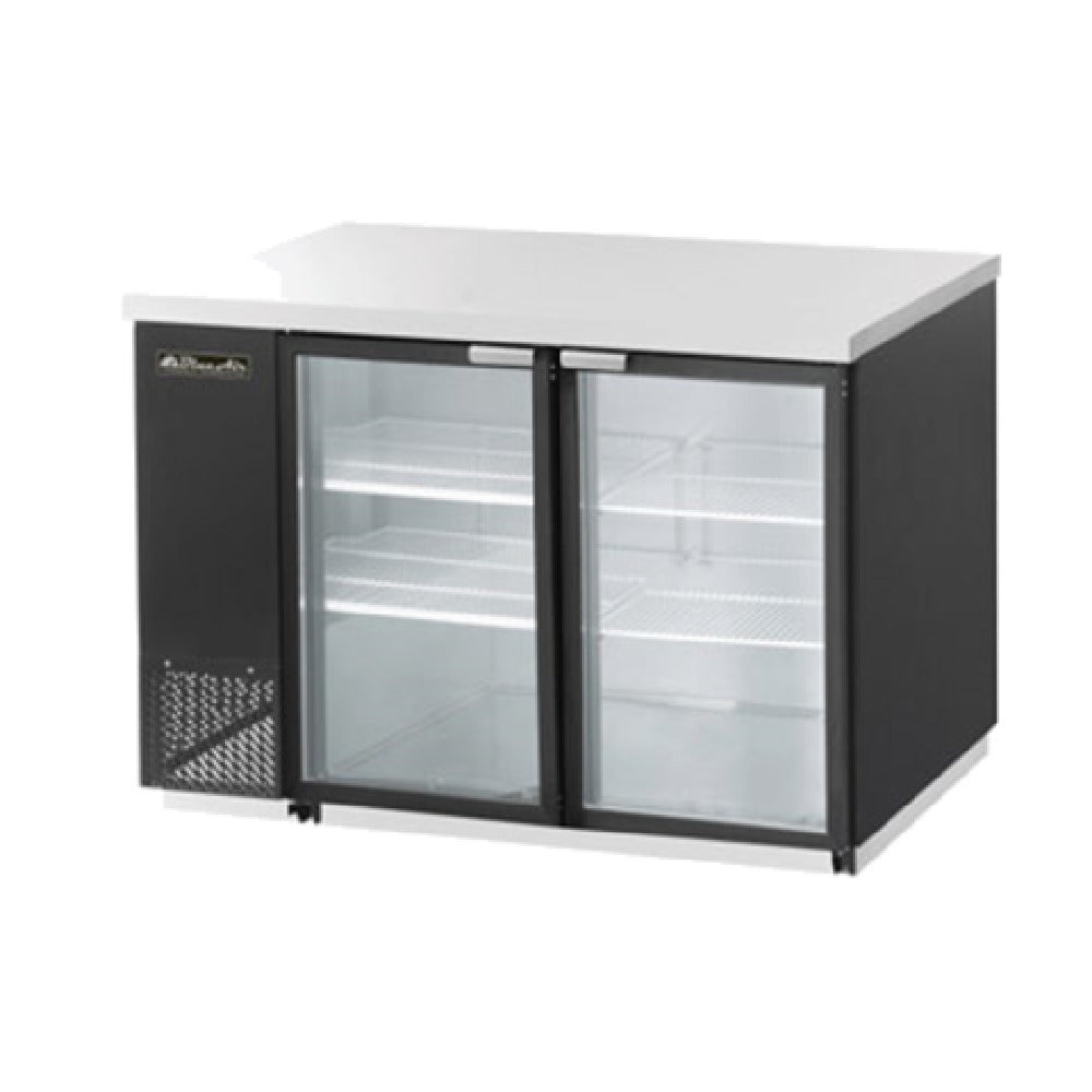Blue Air BBB59-2SG-HC Back Bar Cooler Two-section 59"W