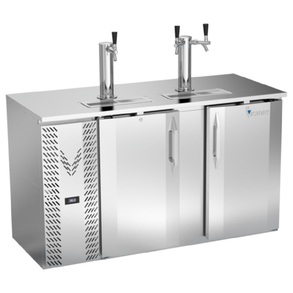 Victory VDDN58HC-S - Direct Draw Dispenser, 58"W X 26-1/8"D X 49-5/16"H, 14.8 Cu. Ft.