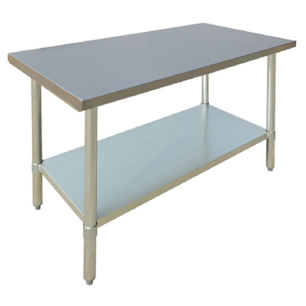 Hubert 63447 - Work Table, 60"W X 24"D X 34"H, Rectangular