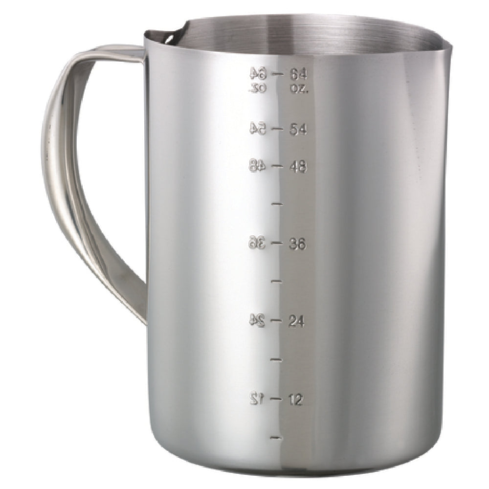 Service Ideas FROTH646 Frothing Pitcher 1.9 Liter (64.2 Oz.) 4-3/4" X 7-1/2" X 6-1/2"
