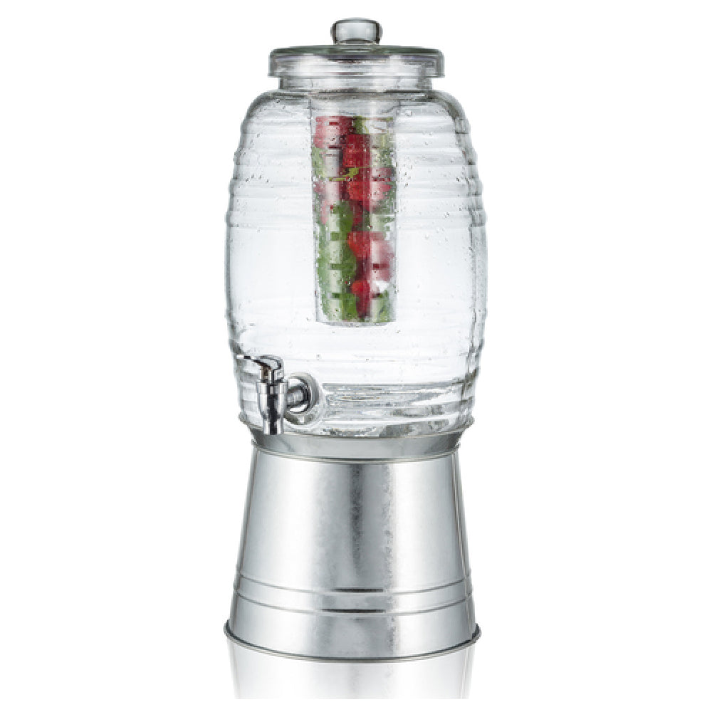 TableCraft Products BDGTUB - Galvanized Tub/Base, 1-3/4 Gallon, 9-3/8" Dia. X 7-3/4"