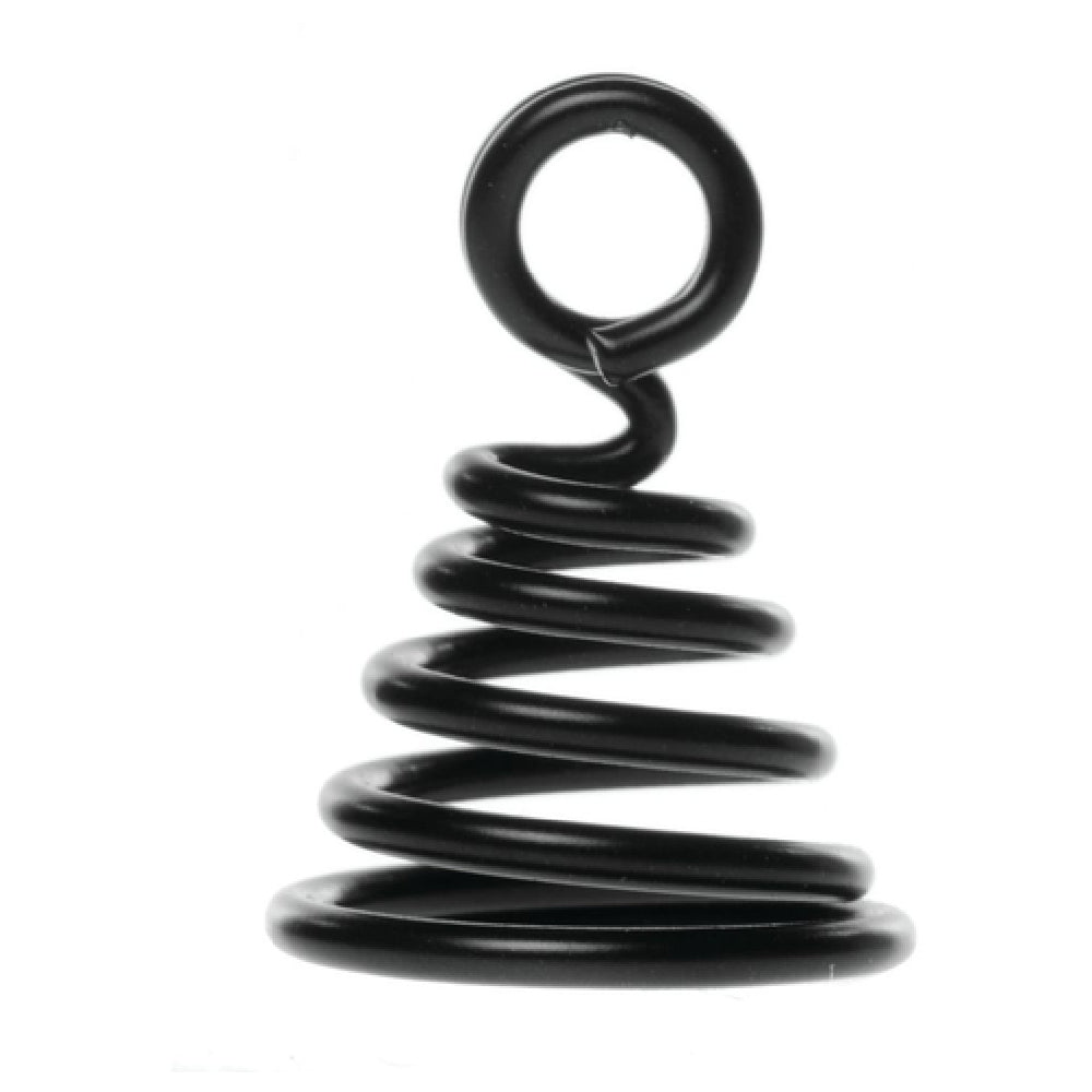 Hubert 11355 - Sign Holder, 1" Dia. X 1-1/4"H, Spiral Design