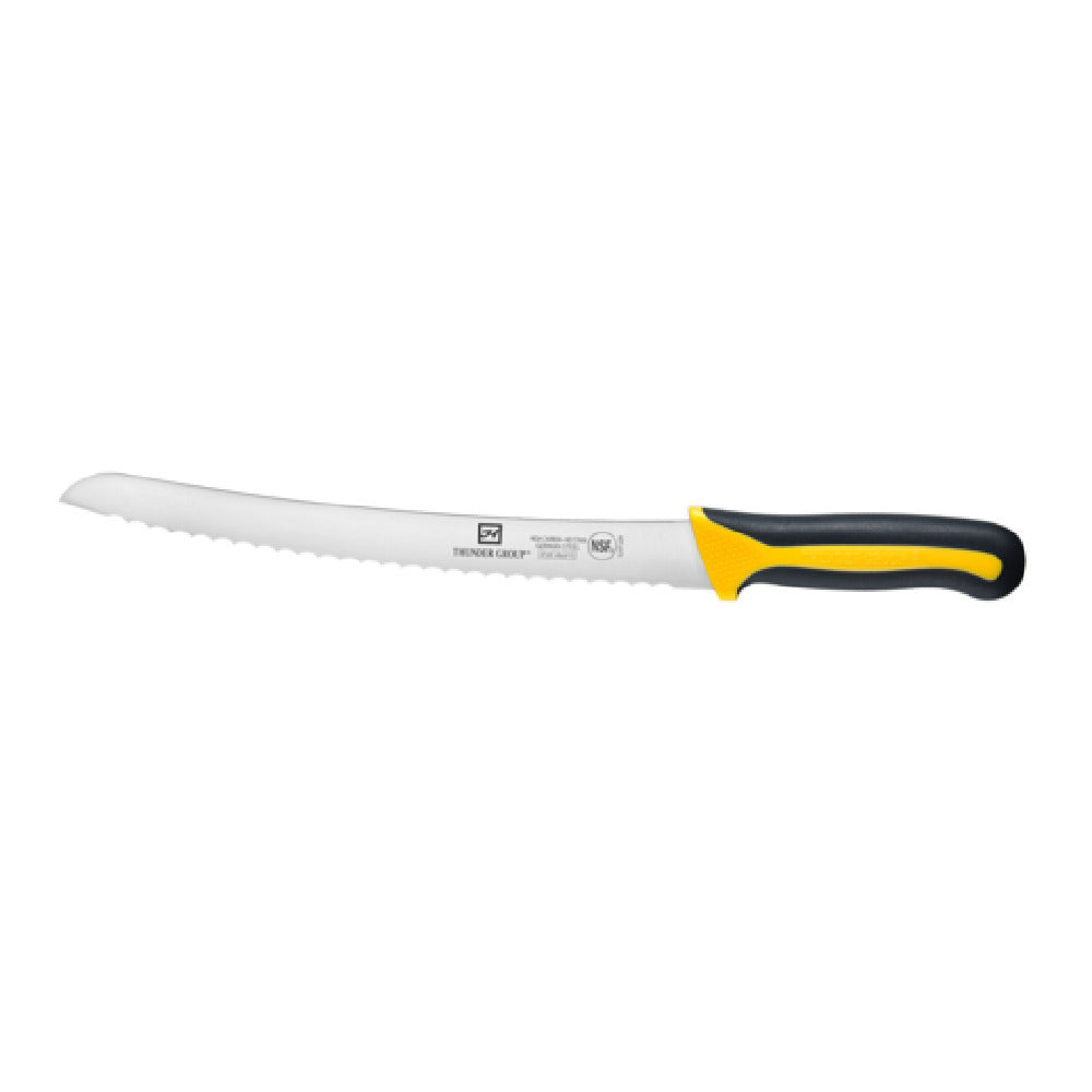 Thunder Group SLKF509 Bread Knife 9-1/2" Blade Curved