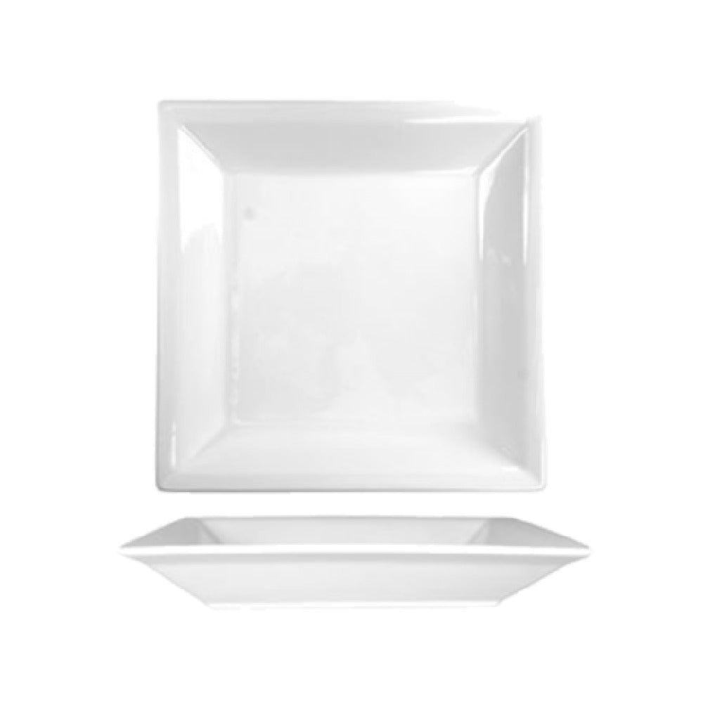 International Tableware EL-6 Plate 6-1/4"W X 6-1/4"D X 5/8"H Square