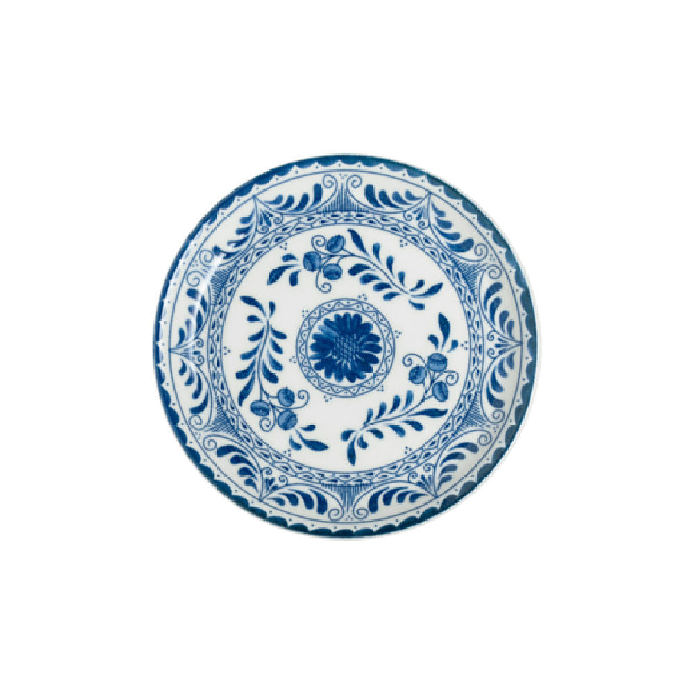 Steelite A102P804 Plate 5.75" Talavera Motiva Blue