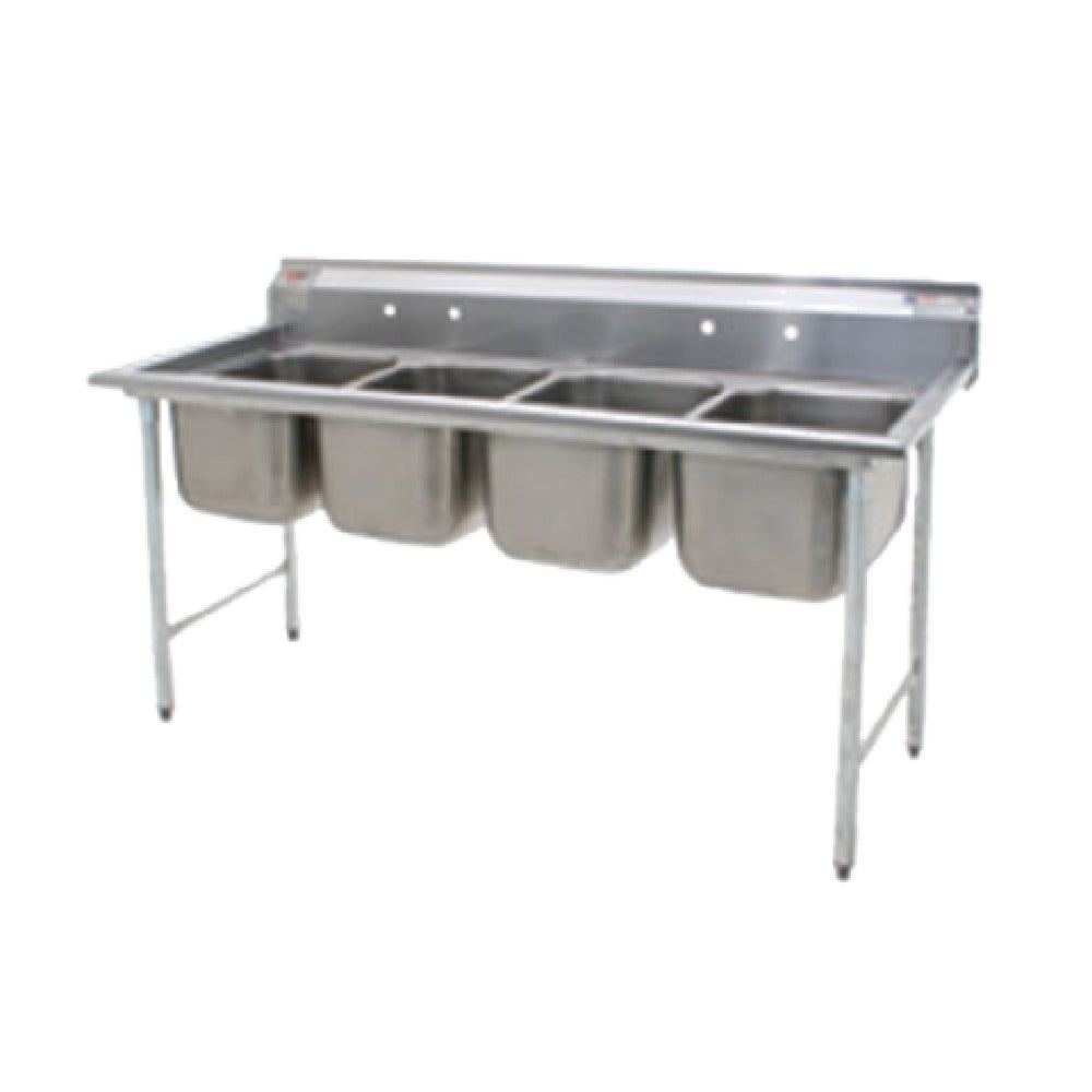Eagle 414-24-4 414 Series Sink Four Compartment 109-1/2"W X 31-3/4"D