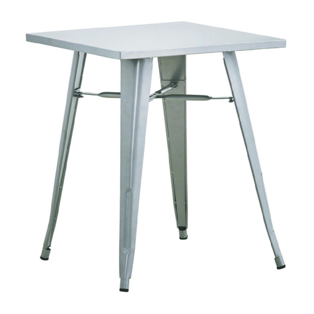 Hubert 40489 - CenPro Outdoor Table, 24"W X 23-1/2"D, Standard Height
