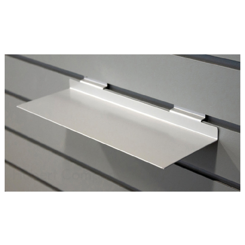 Hubert 57287 - Slatwall Shoe Shelf, 11" X 4", Metal