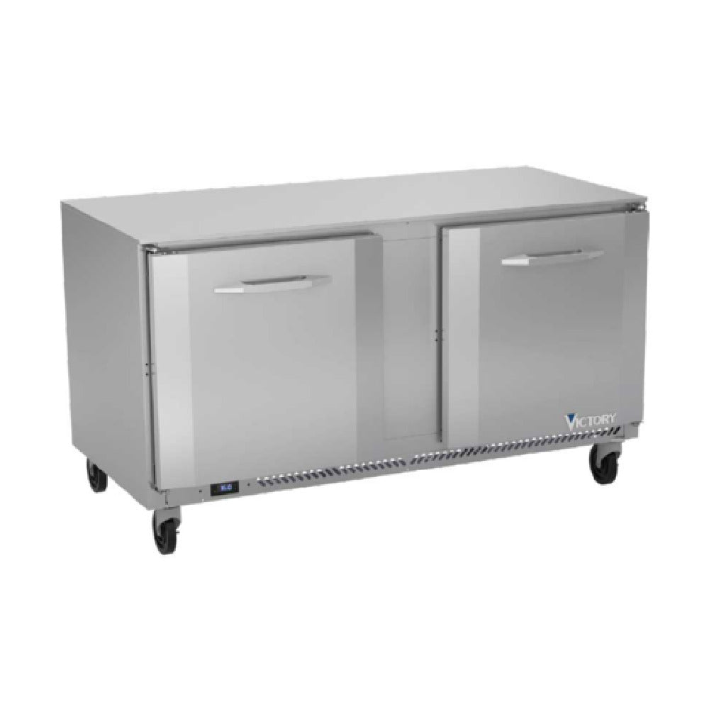 Victory VUR60HC Undercounter Refrigerator Powered By V-Core™ Two-section