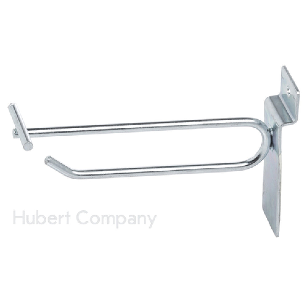 Hubert 67463 - Slatwall Scanner Hook, 4", Zinc (100 Each Per Case)