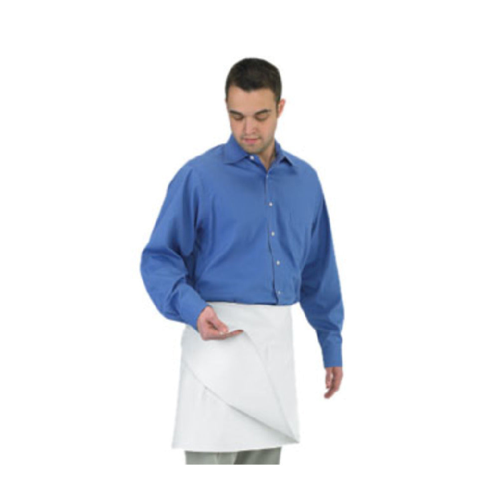 John Ritzenthaler Company 603FW Chef Revival® Four-Way Apron 34" X 17" Blended Poly/cotton Fabric