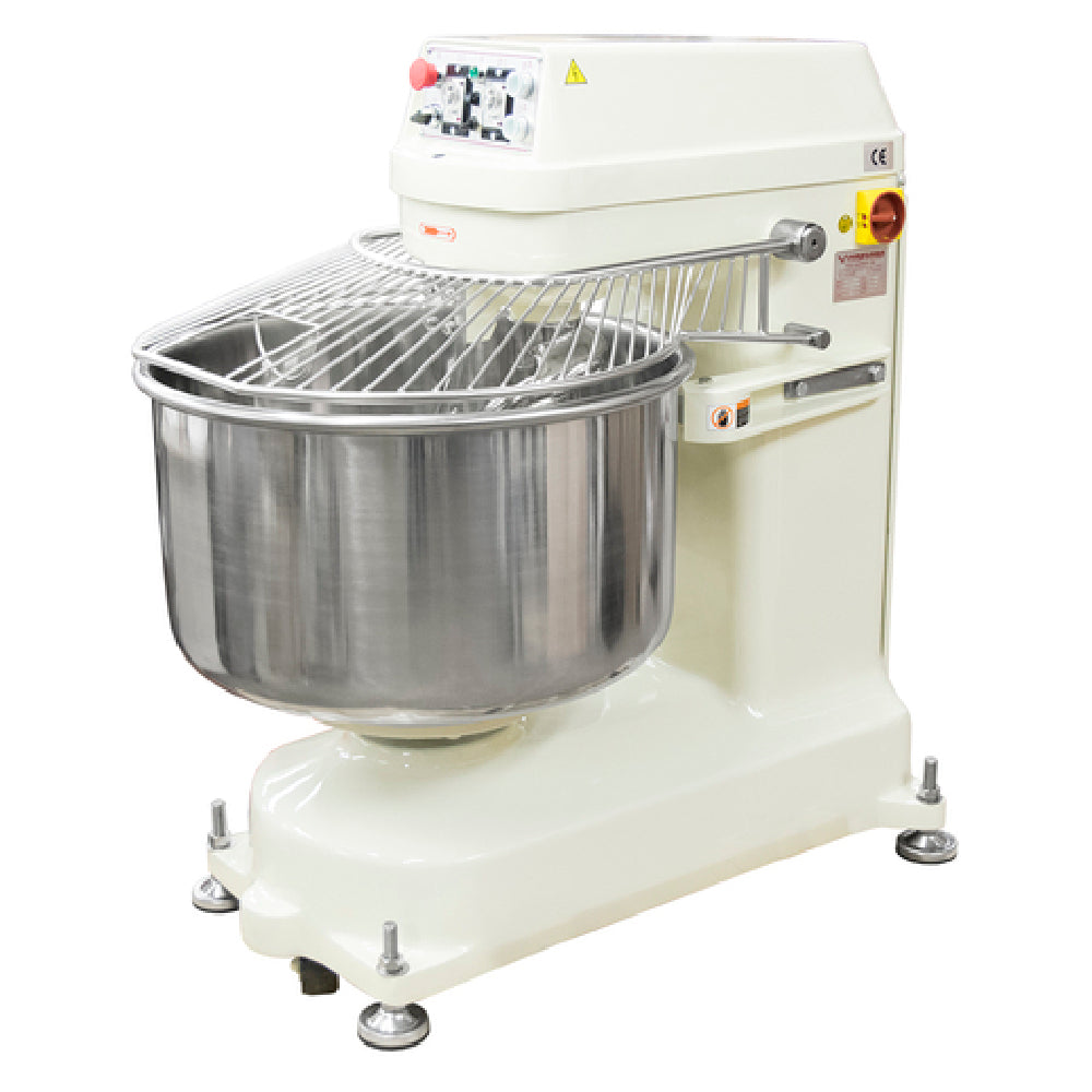 American Eagle Food Machinery AE-4065 Spiral Mixer 100 Quart Fixed Bowl 154 Lbs. Dough Capacity