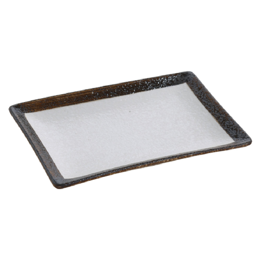 Yanco RO-208 Rockeye Plate 8"L X 5-1/2"W X 7/8"H Rectangular