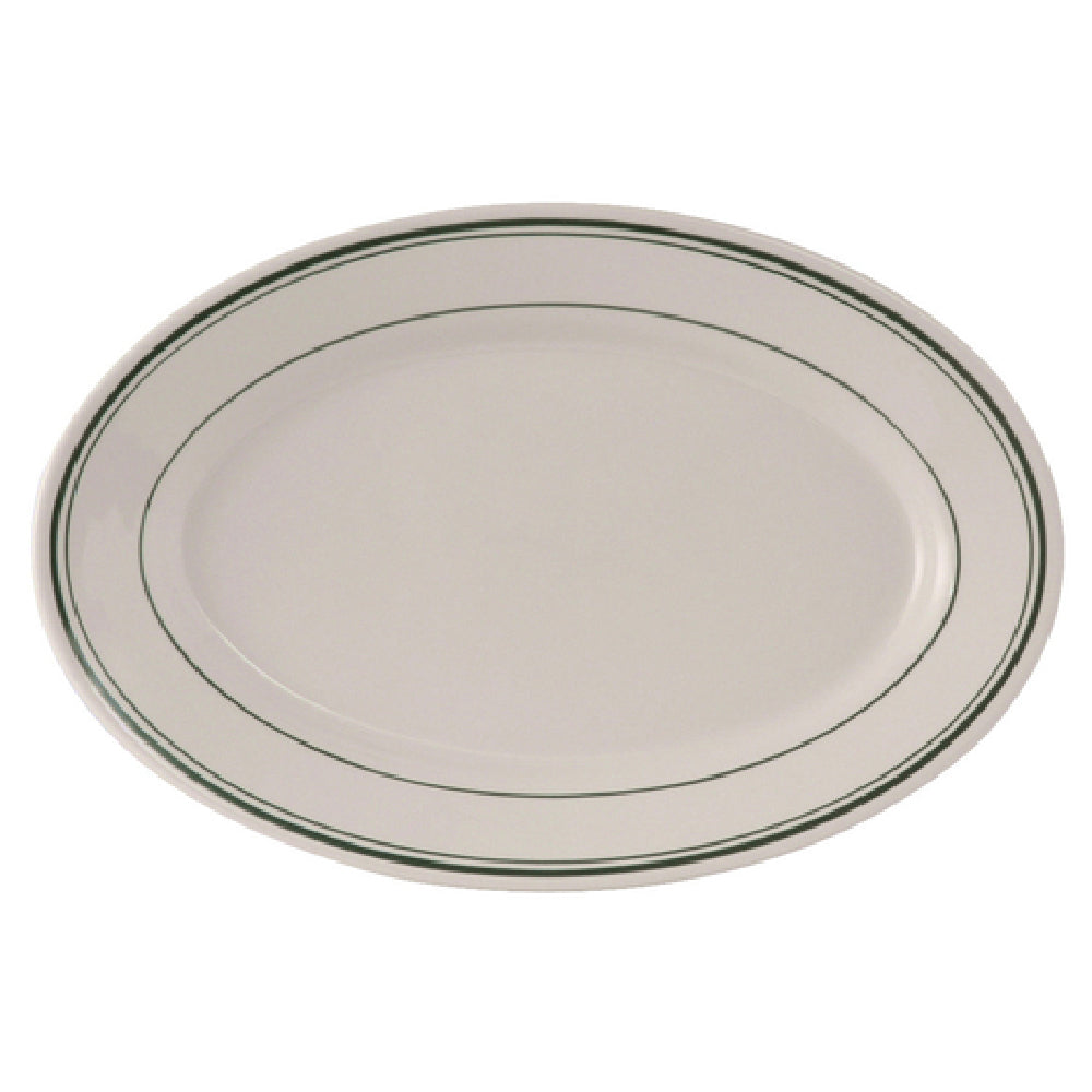 Tuxton TGB-043 Platter 14-1/8" X 10" Oval