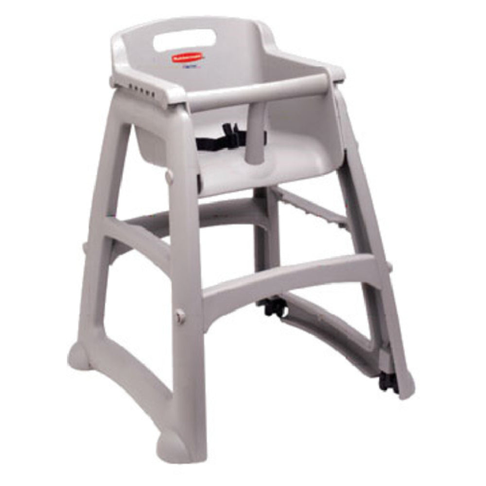 Rubbermaid FG780508PLAT Sturdy Chair™ Youth Seat With Wheels Safety Harness With Release Mechanism