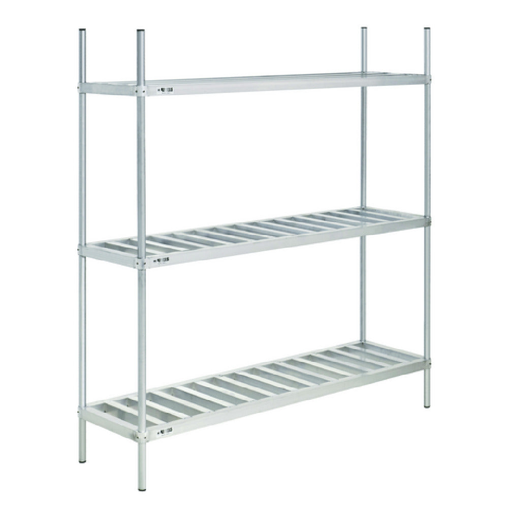 Hubert 97099 - Kratos Keg Rack Kit, 72"W X 20"D X 76"H, Heavy-duty