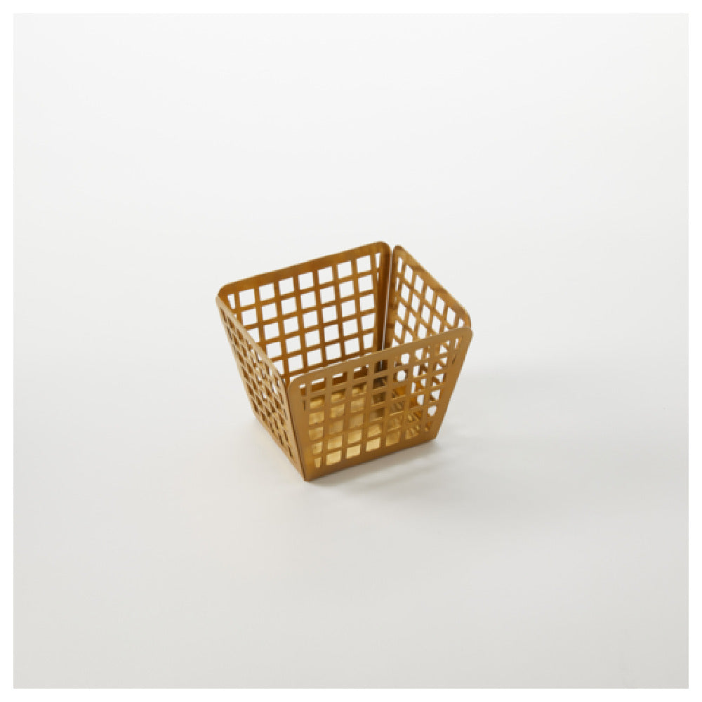 American Metalcraft LFRYG43 Basket 4.13" X 3.3" X 3"H Rectangular