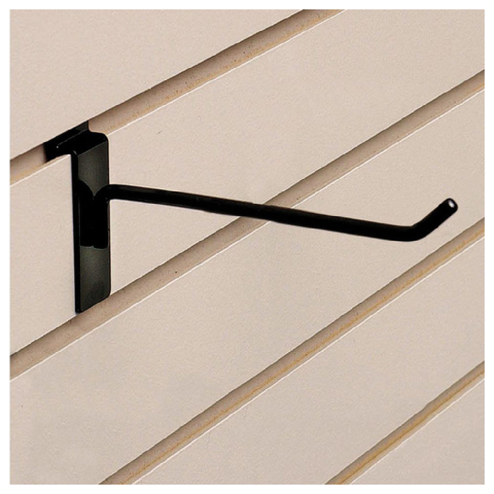 Hubert 10827 - Slatwall Hook, 1/4" Dia. X 6"L, Steel