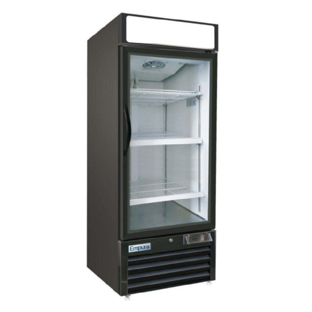 Empura E-EGM-16FB - Freezer Merchandiser, 25"W X 26"D X 76.8"H, 12.6 Cu. Ft. Capacity