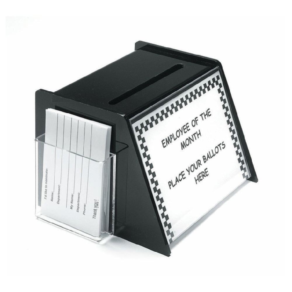 Hubert 75986 - Suggestion Box, 10" X 9-1/2" X 7"H, Rectangular