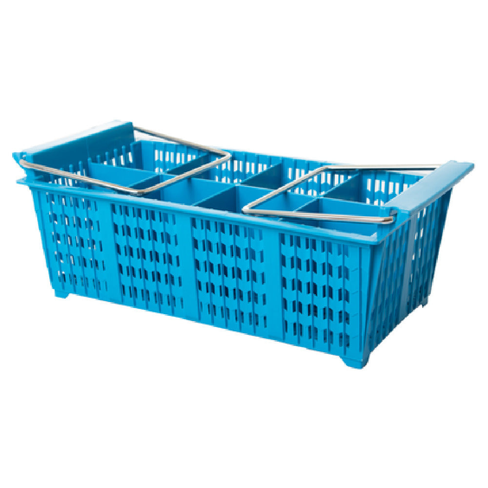 Royal ROY WWR CB8 BL - Cutlery Basket, 8 Compartments, With Handle