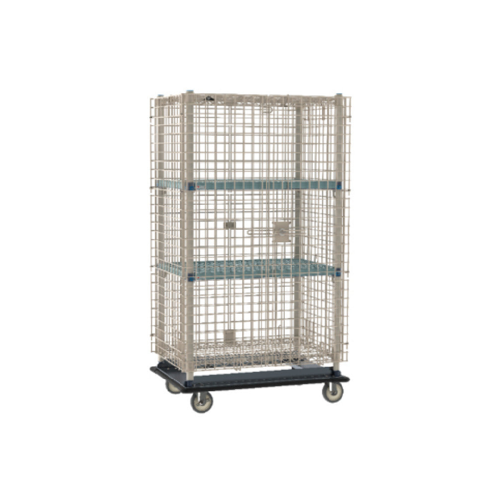 Metro MQSEC53LE-2MQ - MetroMax® Q Security Unit, Mobile, 39-1/8"W X 28-1/16"D X 68-1/2"H