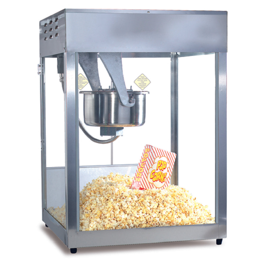 Gold Medal 2554BC Macho Pop Value Priced Popcorn Machine Electric Back Counter