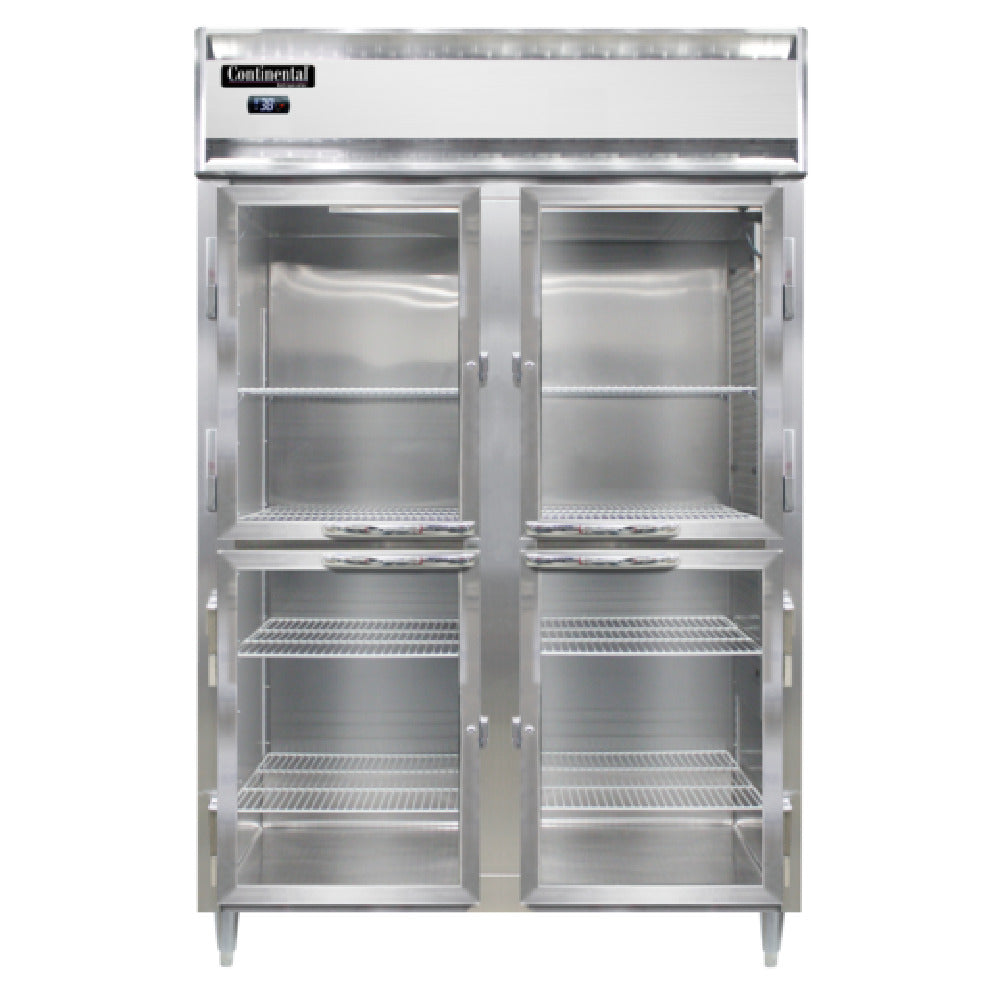 Continental Refrigerator D2RNSSPTHD-GD-SD Designer Line Refrigerator 50 Cu. Ft. Capacity