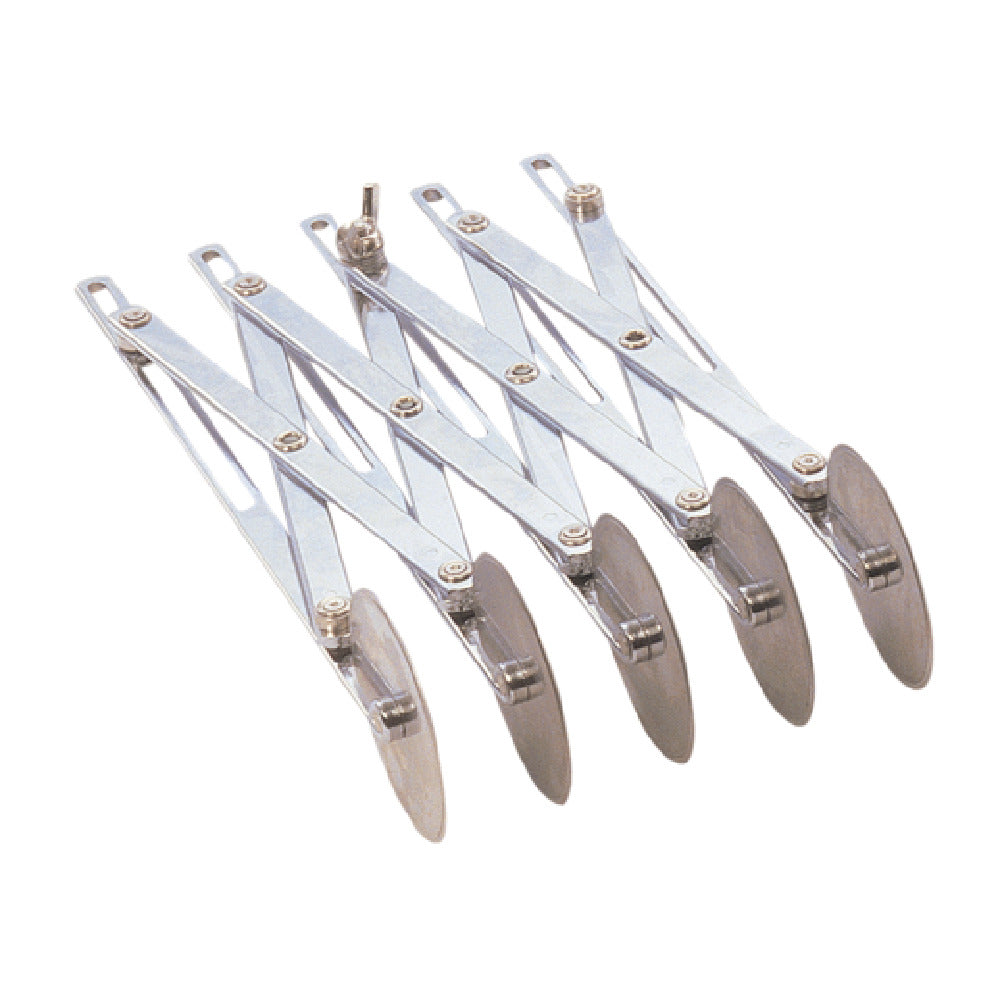 JB Prince B604 Dough Divider (5) 2" Dia. Wheels 1/2"L To 5"L Cut Strip Size Range