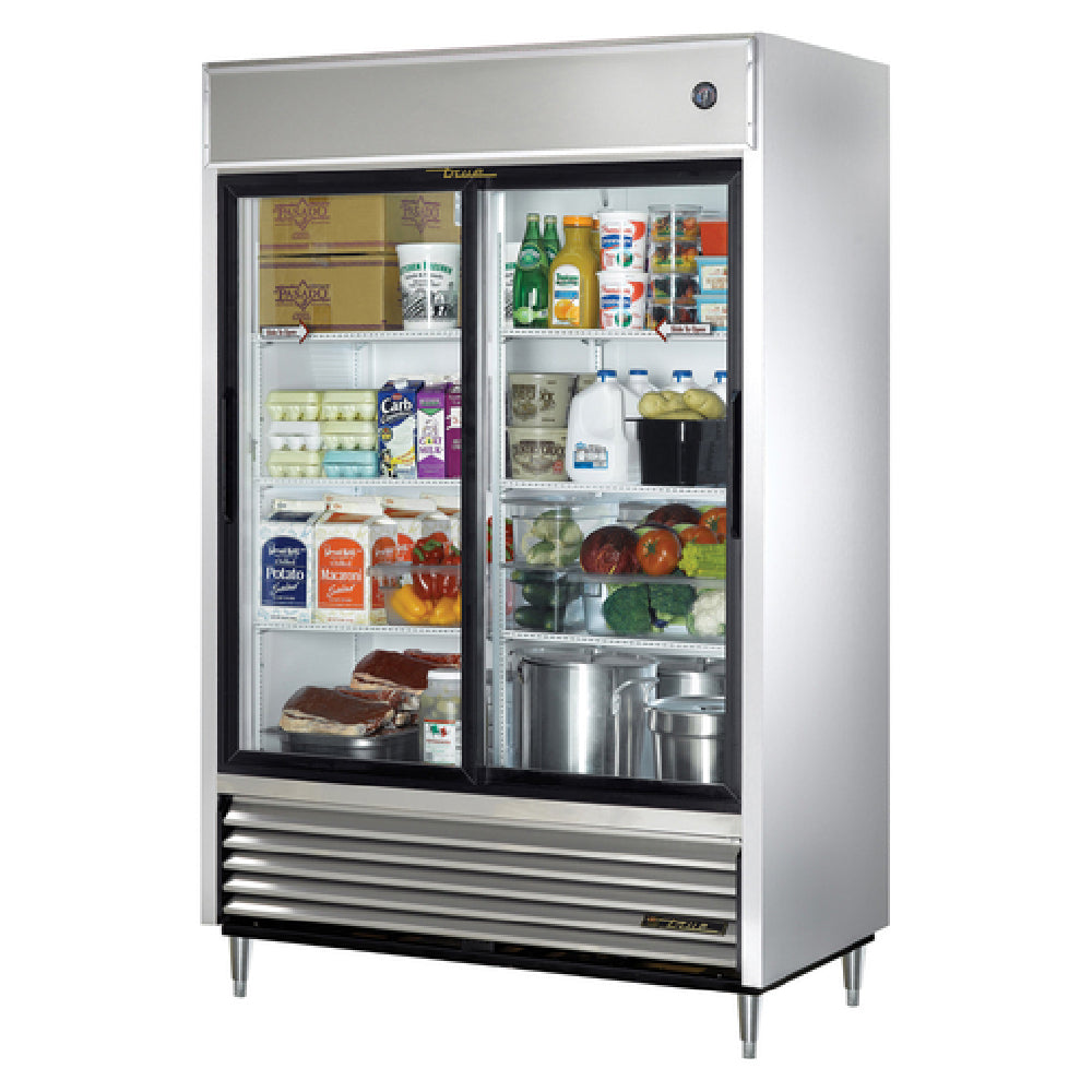 True Refrigeration TSD-47G-HC-LD Refrigerator Reach-in (2) Glass Sliding Doors