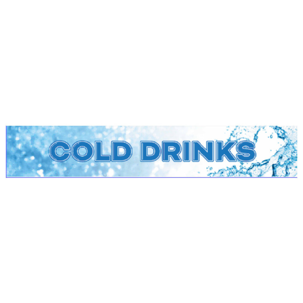 Beverage Air 409-422C-111 Cold Drinks Sign For MMR45 & MMR49