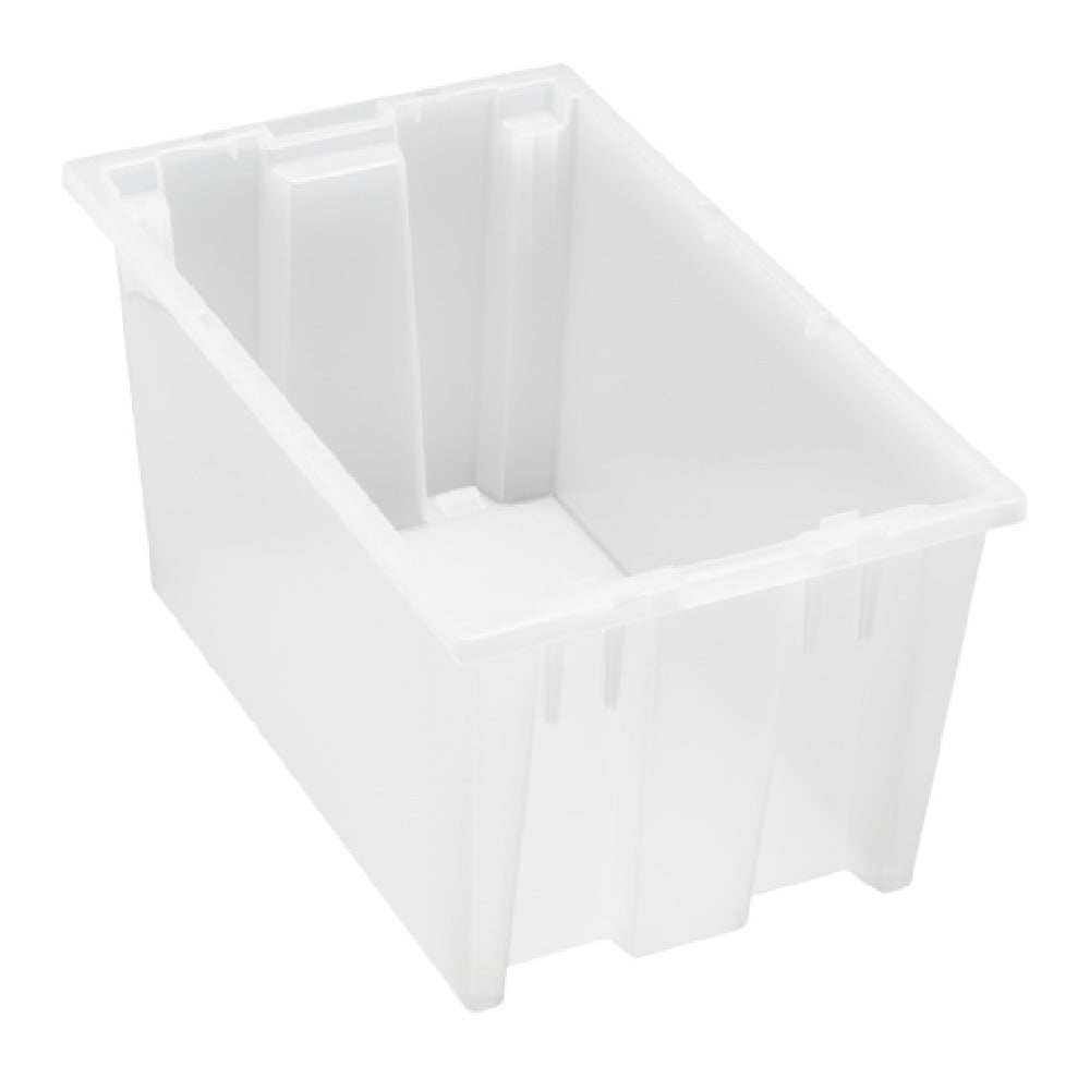Quantum SNT185CLCS - Stack And Nest Tote, 18"W X 11"D X 9"H, Heavy Duty