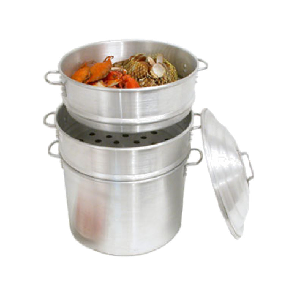 Town 34416SDP Clam Steamer Set 16" Dia 7/8" Perforations