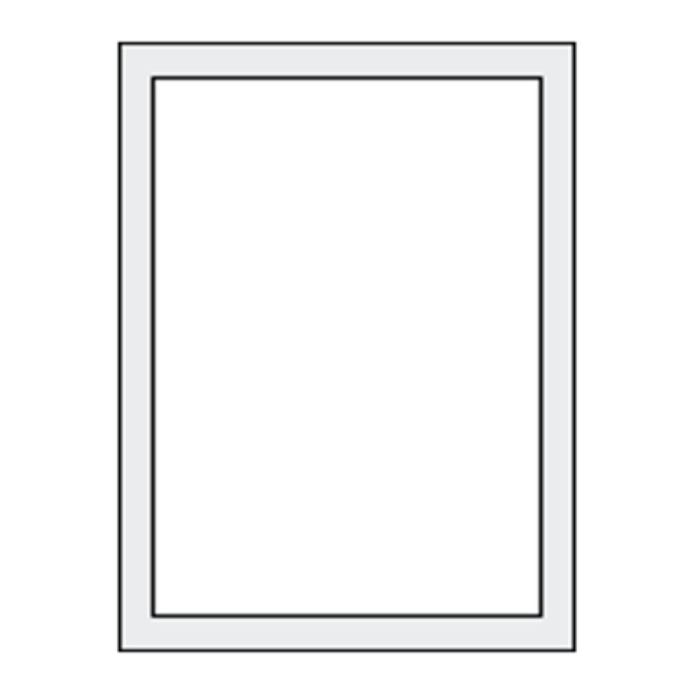 Risch LED-1V 8.5X14 LED Backlit Menu Covers In Black 8-1/2" X 14" 1 View