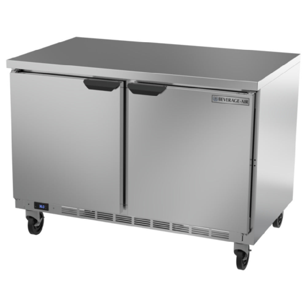 Beverage Air WTR48AHC-FLT Worktop Refrigerator Two-section 48"W