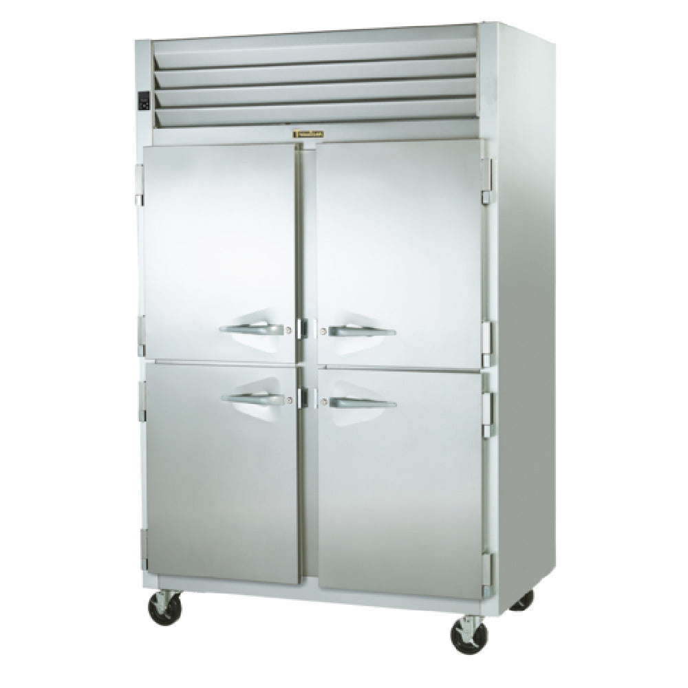 Traulsen G21000 - Dealer's Choice Display Refrigerator, Reach-in, Two-section