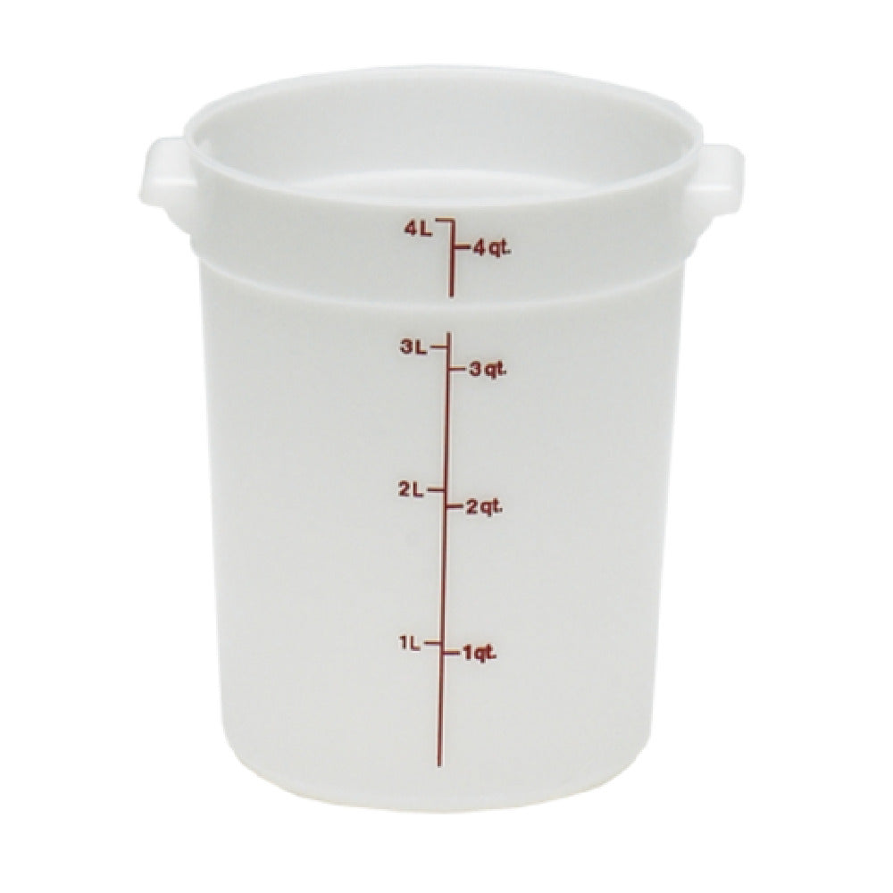 Cambro RFS4148 Storage Container Round 4 Qt.