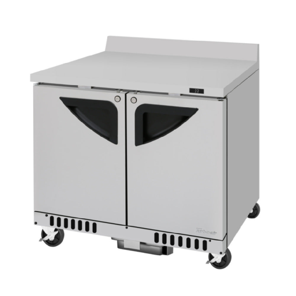 Turbo Air TWR-36SD-FB-N Super Deluxe Worktop Refrigerator Front Breathing Airflow