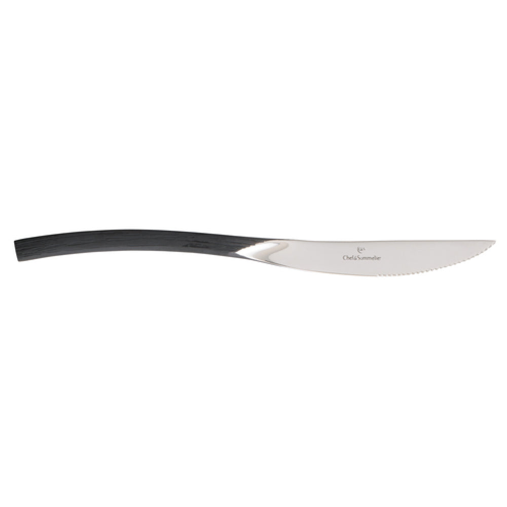 Arc Cardinal FMO26 Chef & Sommelier Black Oak Steak Knife (L:9.5'' X W:0.708'') Stainless Steel