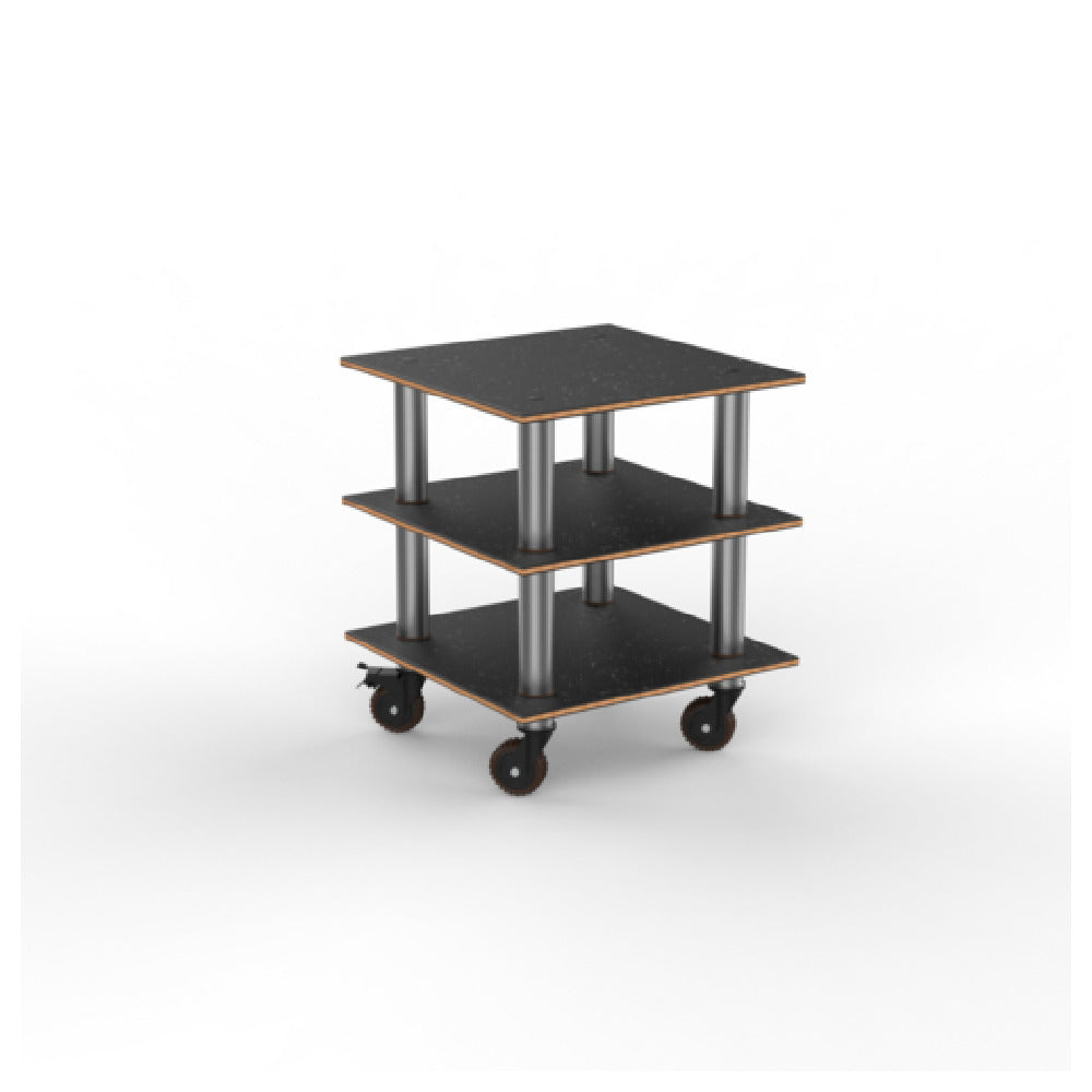 Steelite MGCMLX03MSXH - Modular Classic Small Unit Marble Brushed Stainless Steel