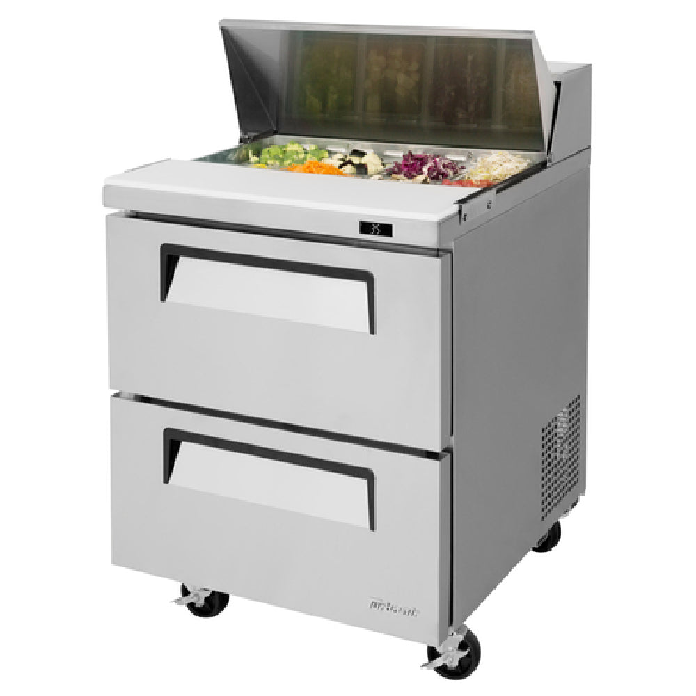Turbo Air TST-28SD-D2-N Super Deluxe Sandwich/Salad Unit One-section 7.0 Cu. Ft.