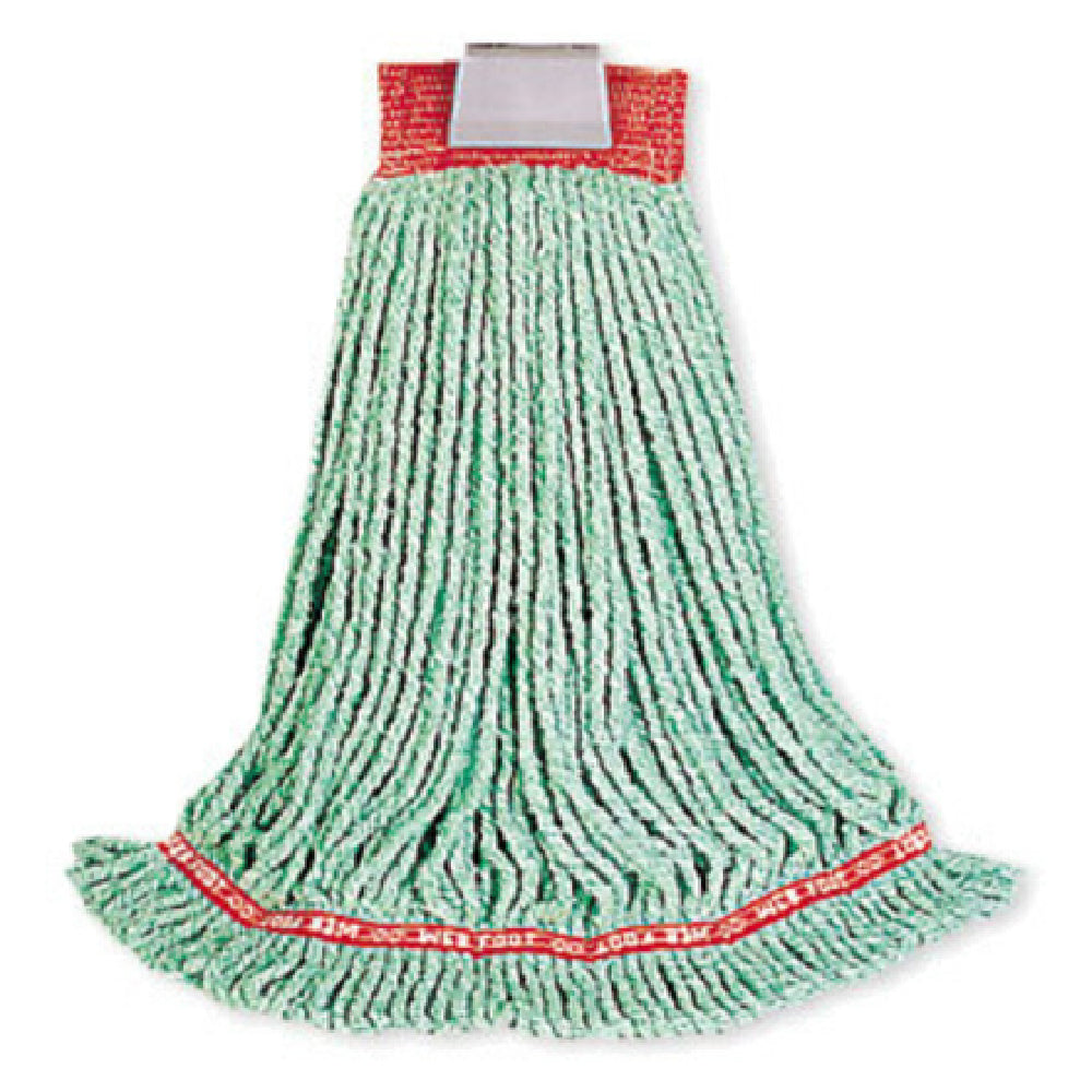 Rubbermaid FGA25306GR00 Web Foot® Wet Mop Large 4-ply Cotton/synthetic Blend