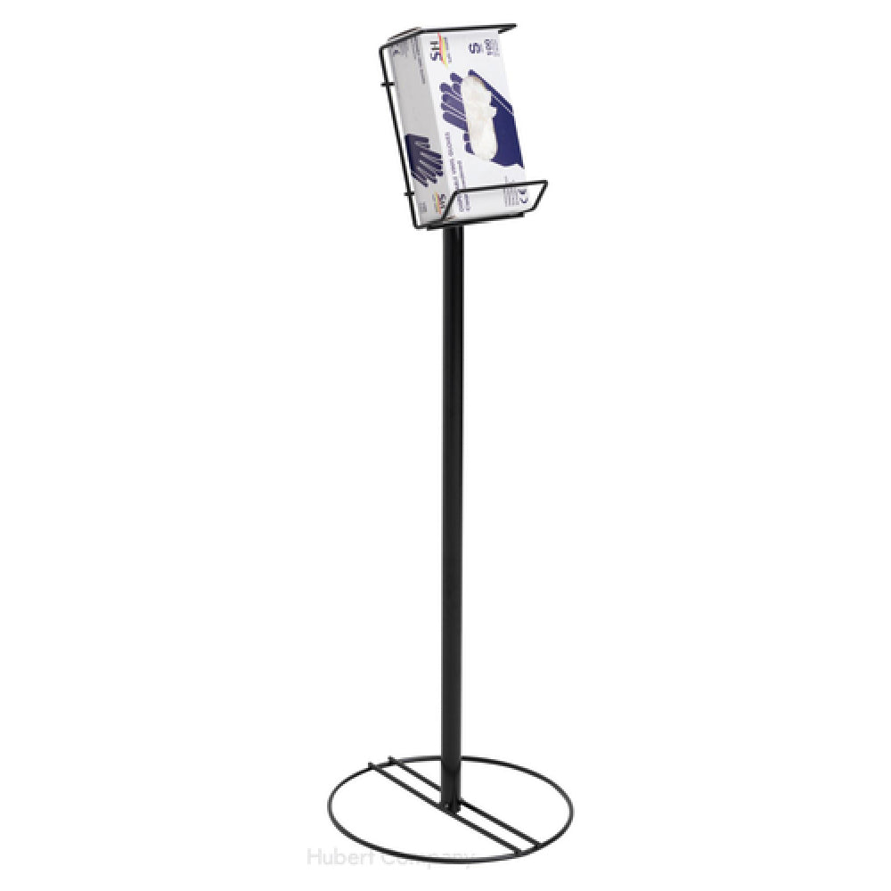 Hubert 94781 - Disposable Glove Box Floor Stand, 12" Dia. Base X 35"H, Holds (1) Box